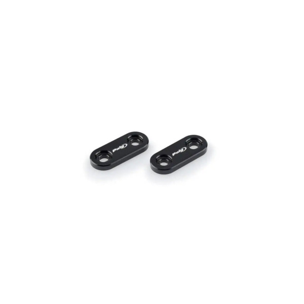 Puig Puig aluminium mirror caps | black | yamaha yzf-r1 2009>2014